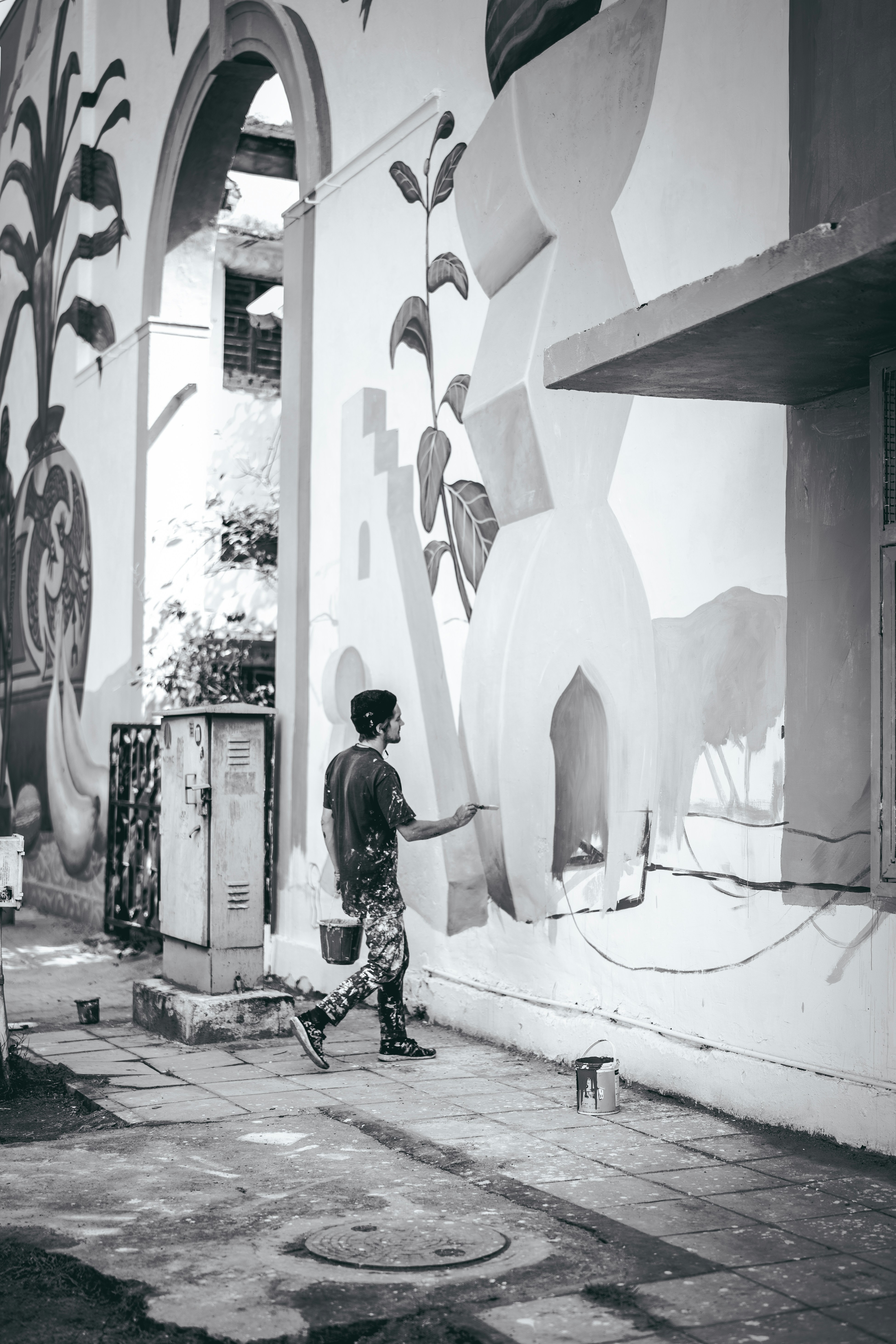 Grafitagem vira patrimônio afetivo nos muros de Tomás Coelho